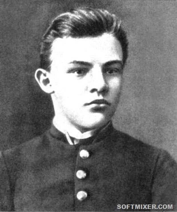 В.И.Ленин в юношестве Источник: https://clck.ru/33Puuh