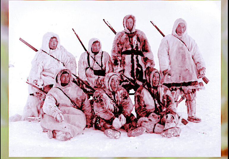 Сибирские охотники Фото XIX века.