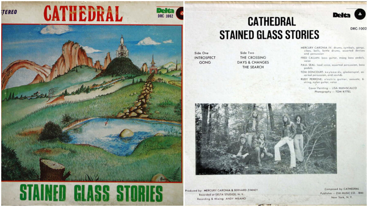 Обложка виниловой пластинки «Stained Glass Stories». www.discogs.com 
