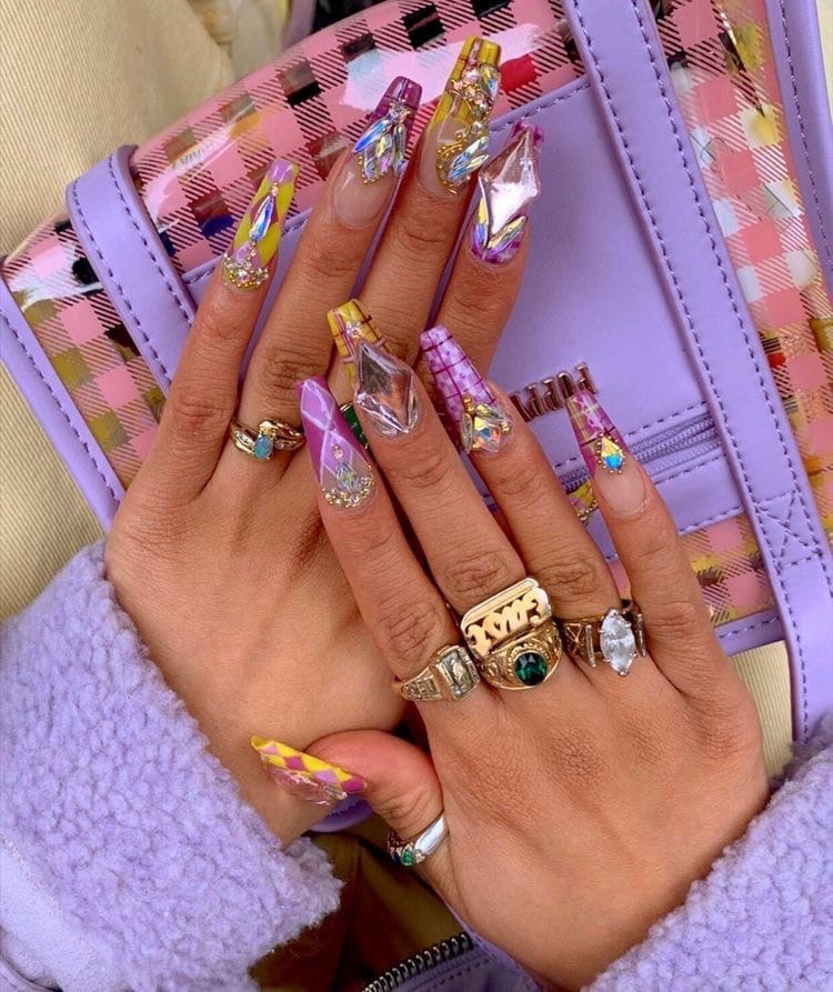 Большие стразы