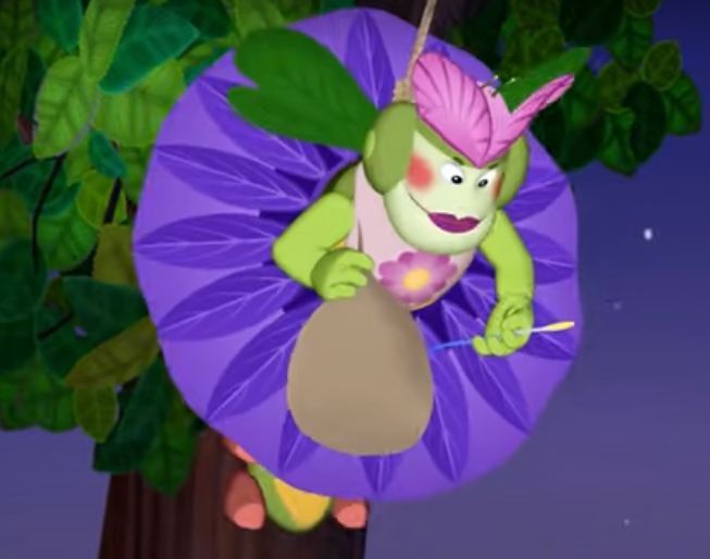 кадр из мультфильма Лунтик "Страшно добрая фея"