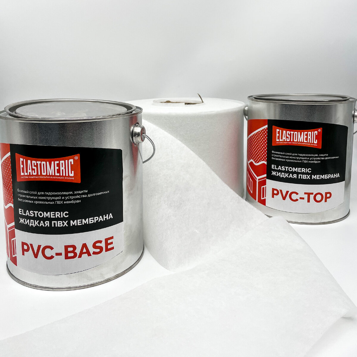 Жидкая бесшовная ПВХ мембрана от Elastomeric Systems