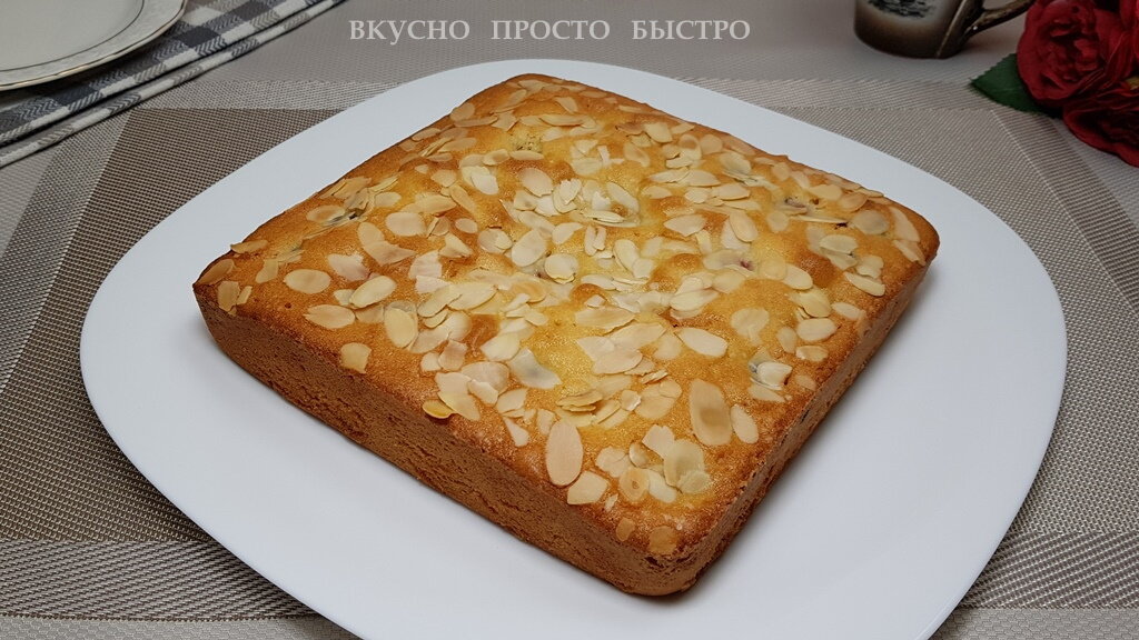 Пирог с ягодами - рецепт на канале Вкусно Просто Быстро