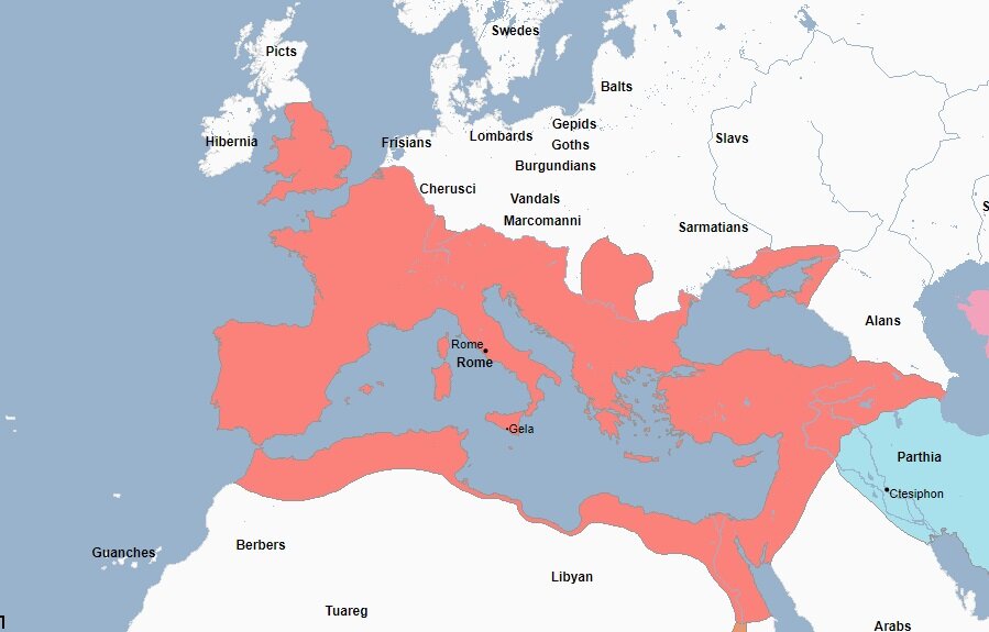 Римская империя.