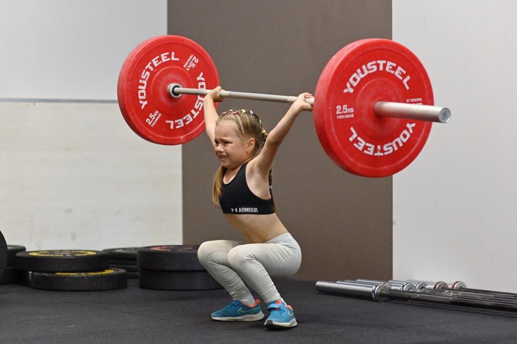 Настя спортсменка