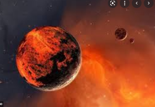 Марс и Земля