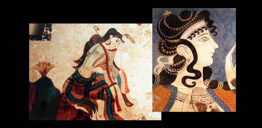 Фрески с о-ва Крит.