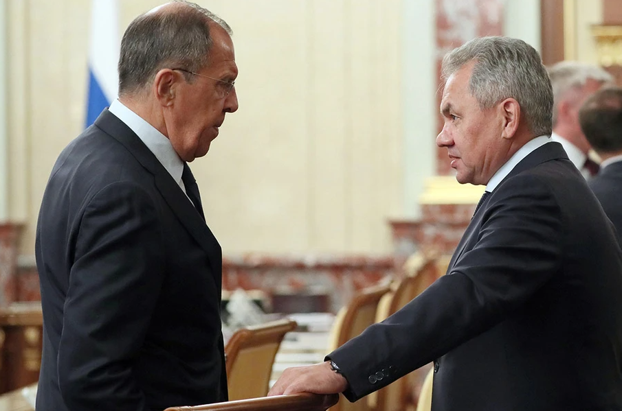 Лавров и Шойгу на встрече
