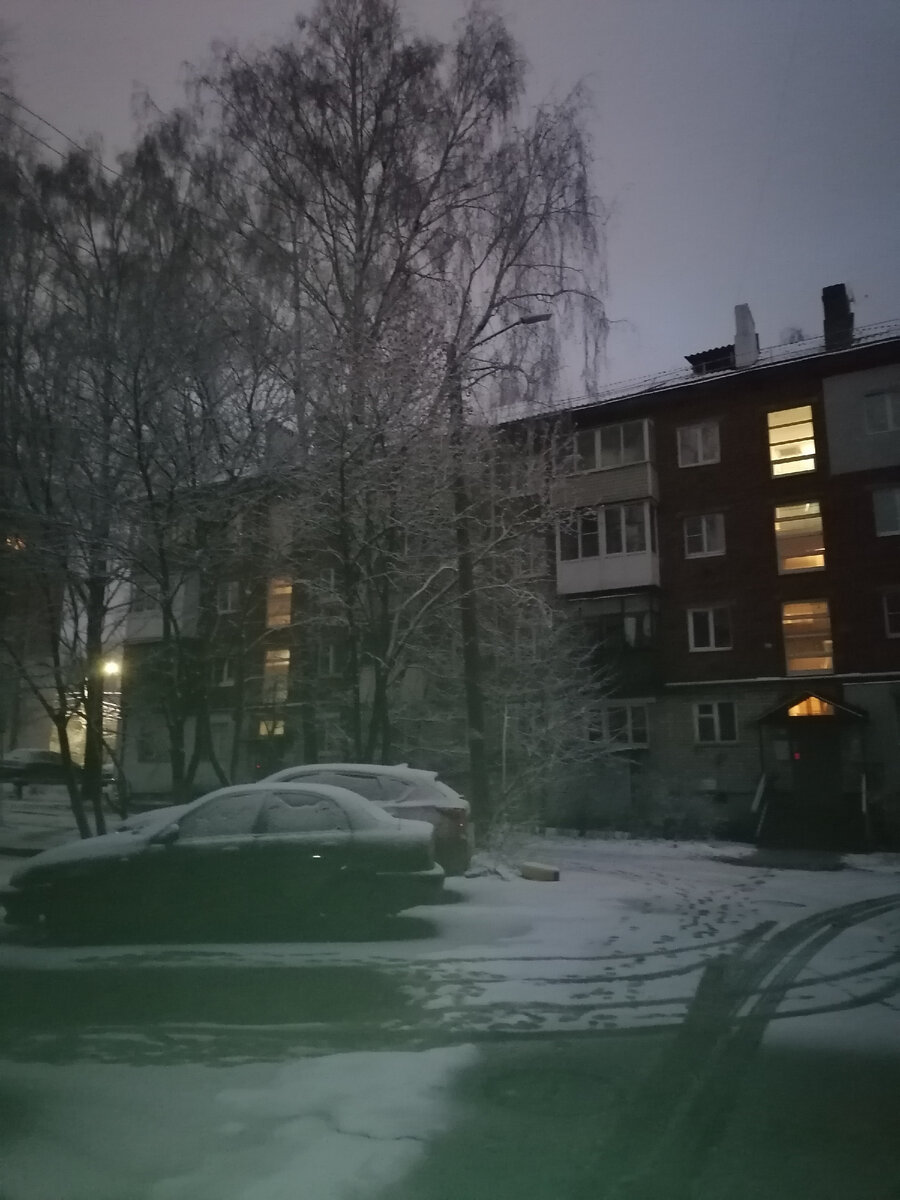 Под снегом лужи 