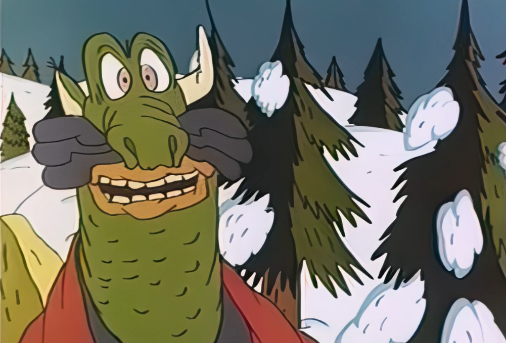 Кадр из мультфильма "Ух ты, говорящая рыба!"