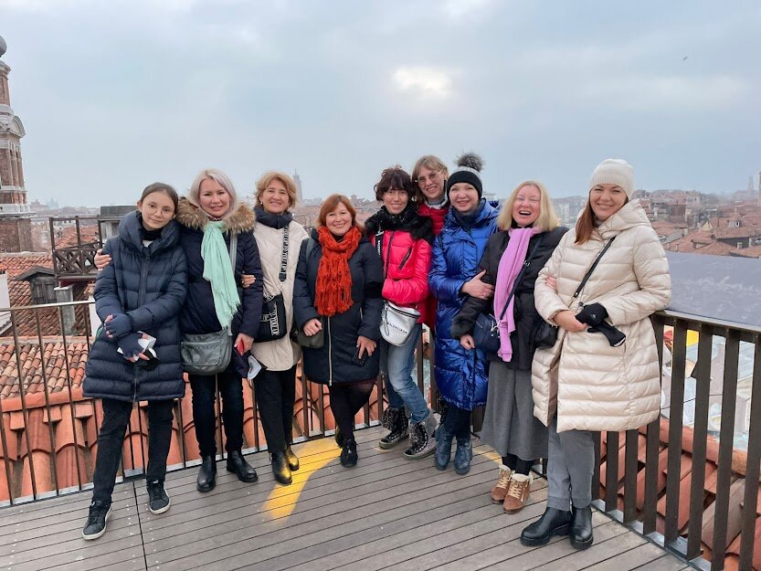 Гид по Италии на встрече в Венеции www.turingid.com