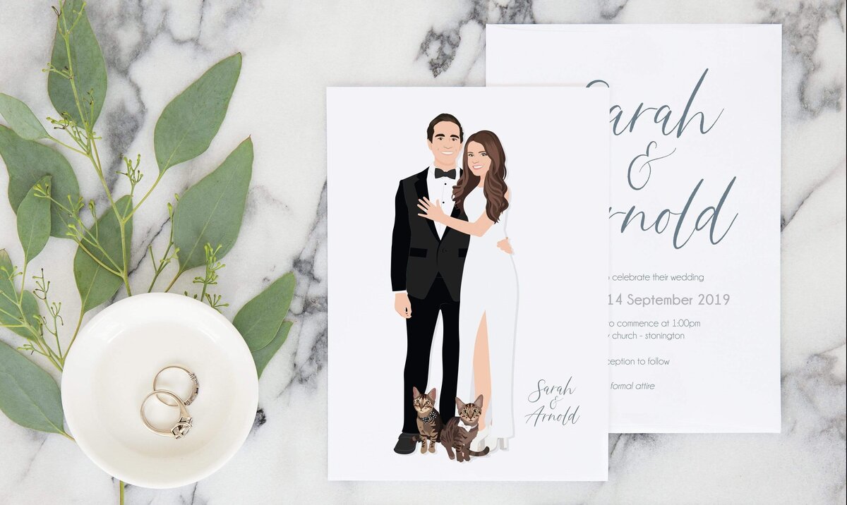 Создаем пригласительную открытку на свадьбу «Нежная роза»