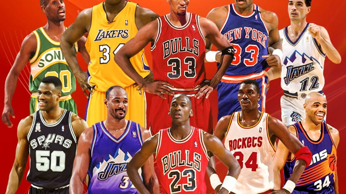 Лучший баскетболист всех времен. Игроки 90х в НБА. Звезды НБА 1990. NBA 90s. Игроки НБА 1990.