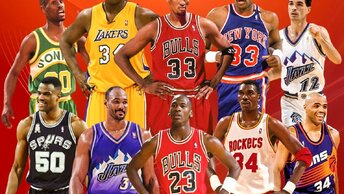 ТОП20 звёзд НБА 90х, самых крутых.