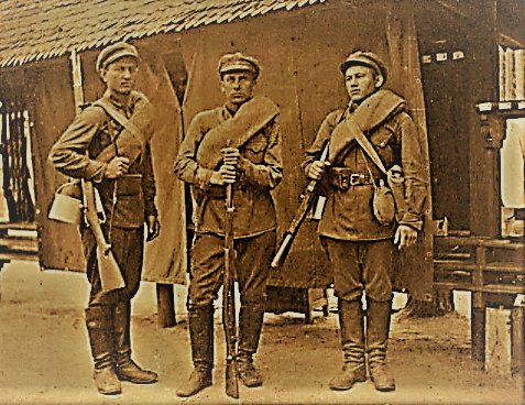 Красноармейцы 1929 год.