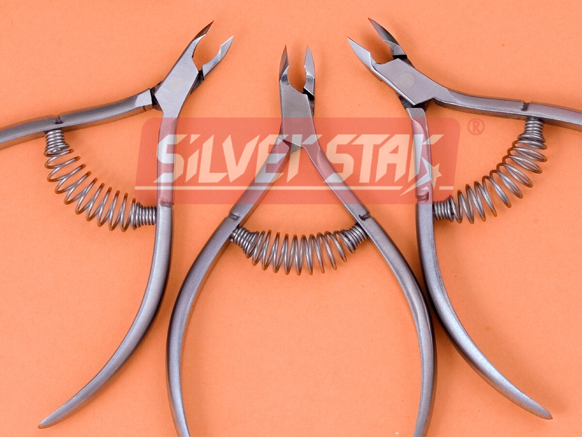 кусачки для кутикулы Silver Star Pro Line артикулы Pro16, Pro17 и Pro18