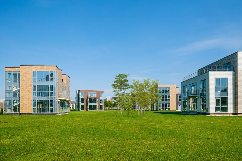 Внутренняя территория квартала.