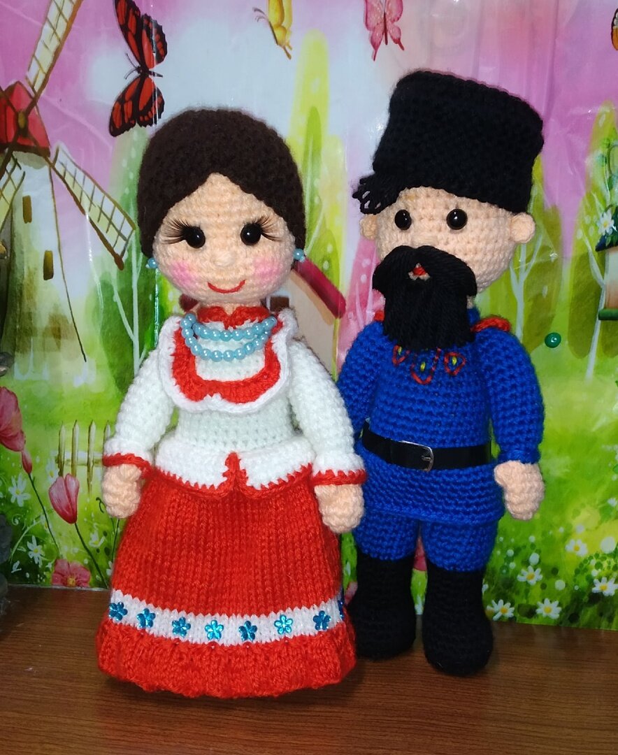 Казачка вязаная крючком