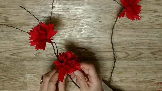 Цветы из салфеток своими руками для начинающих - гвоздики из салфеток