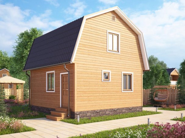 Зачем каркасный дом закапывать в землю? Это же форменная глупость ...