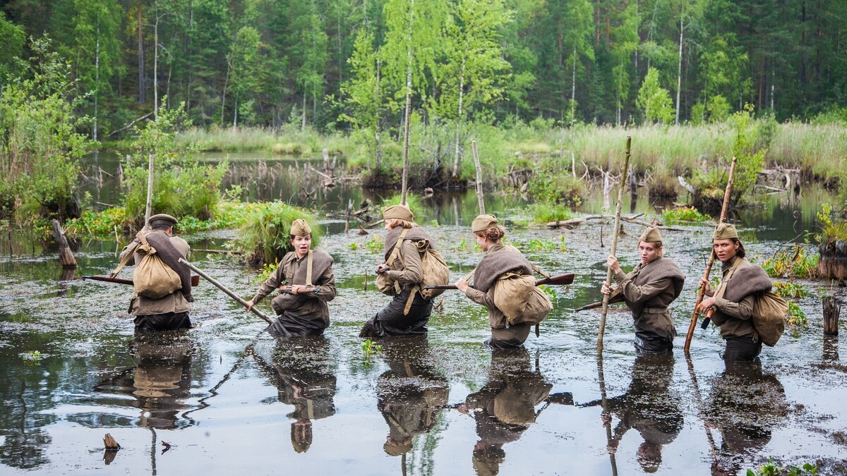 "А зори здесь тихие" фильм 2015 года.