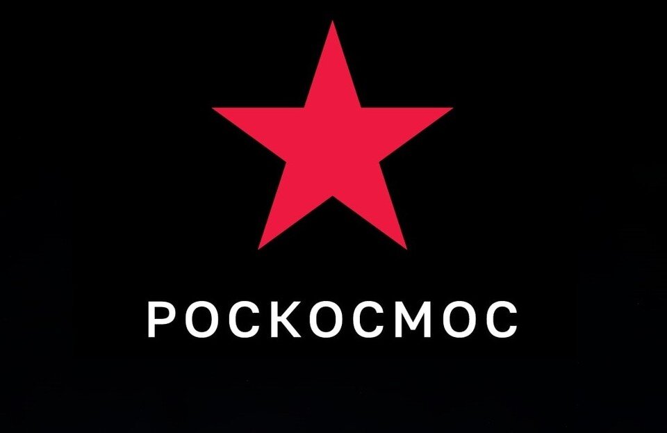     Роскосмос временно перешел на новый логотип в виде Красной Звезды. Фото: t.me/roscosmos_gk