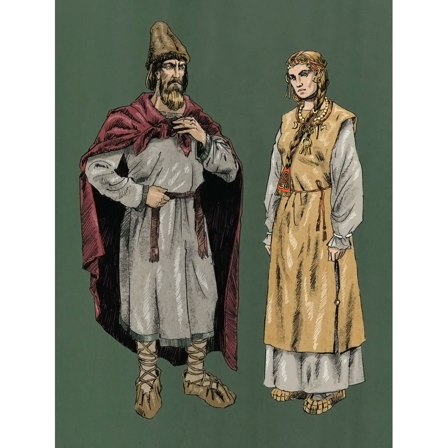 Одежда крестьян 16 века в россии
