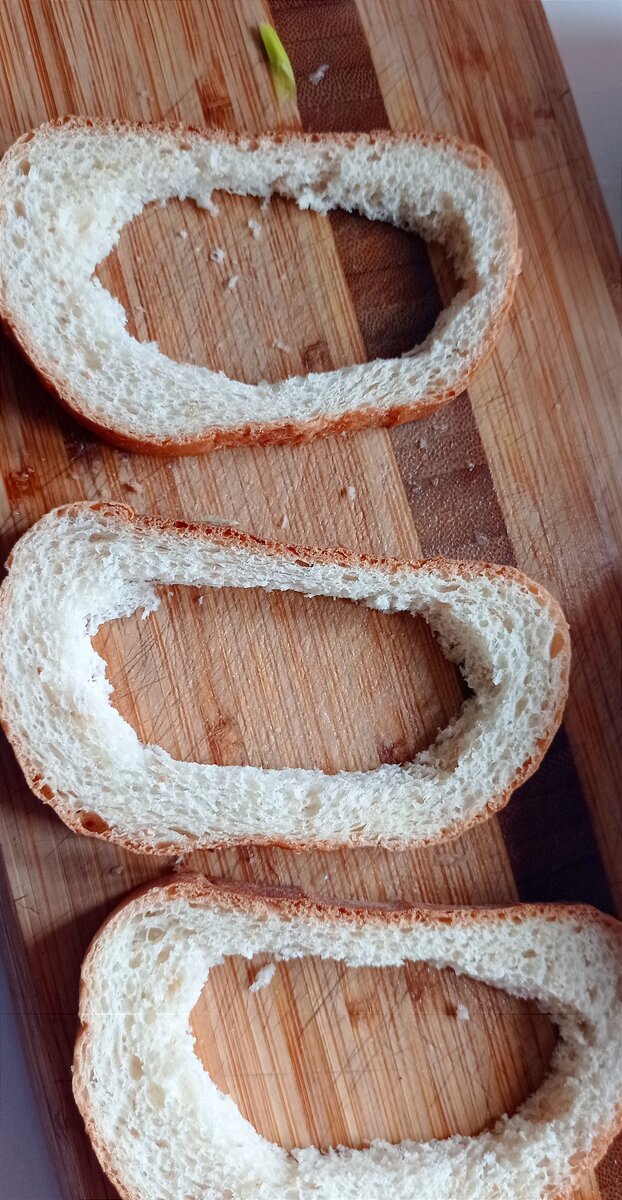Колечки из булки