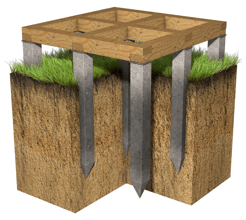 Бетонные сваи для фундаментов представляют собой сплошной или армированный металлом стержень, изготовленный из растворов с высокой маркой прочности, размещаемый в земле с целью придания устойчивости и надежности основам жилых домов и промышленных объектов. Их сфера применения включает возведение и усиление оснований на слабых грунтах, в районах с повышенными сейсмическими воздействиями, на участках с неровным рельефом. К особенностям монтажа относят потребность в спецтехнике.