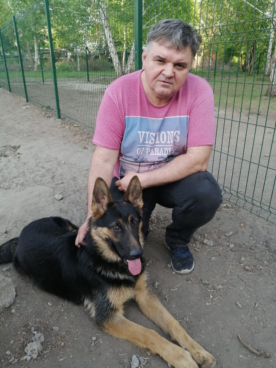 фото вашего покорного слуги с питомцем