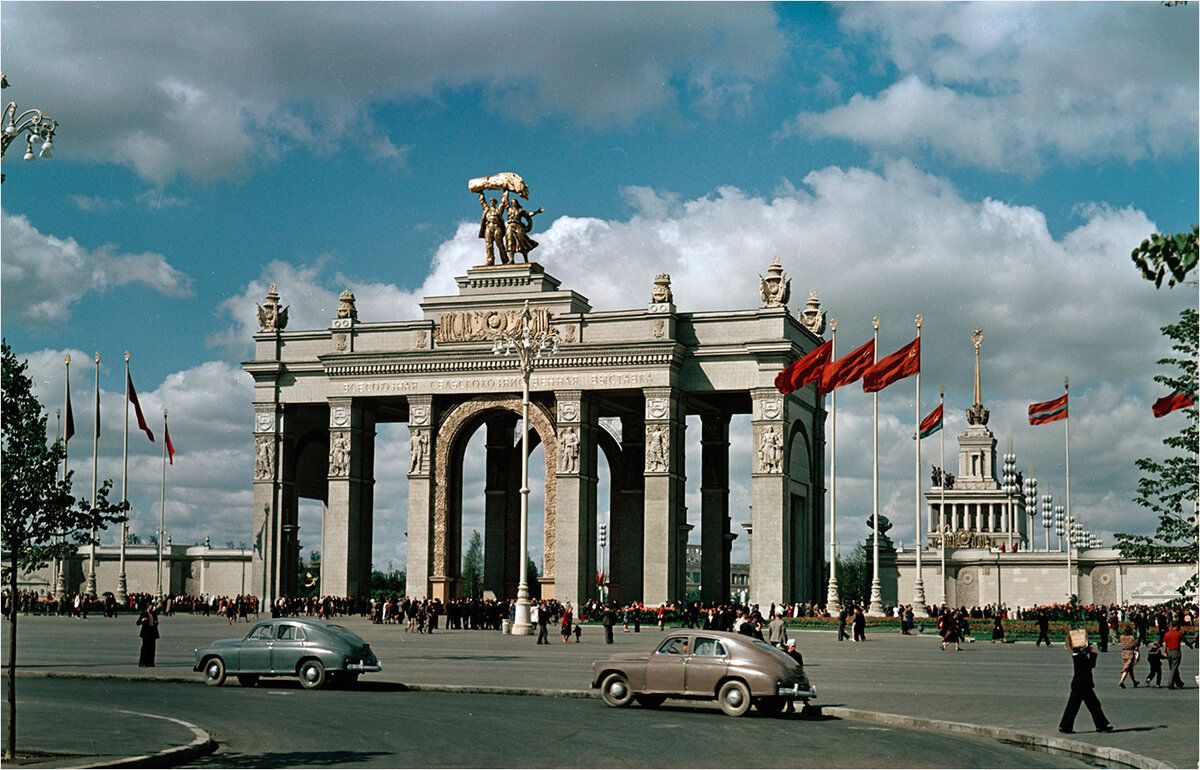 Вднх в москве старые