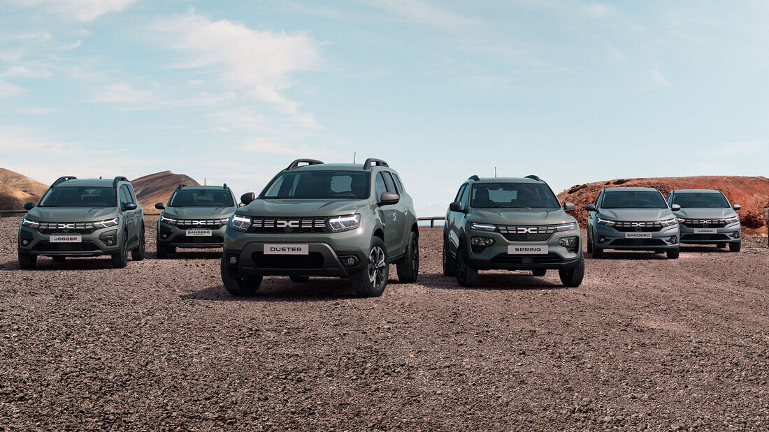 Так теперь будут выглядеть все модели Dacia 