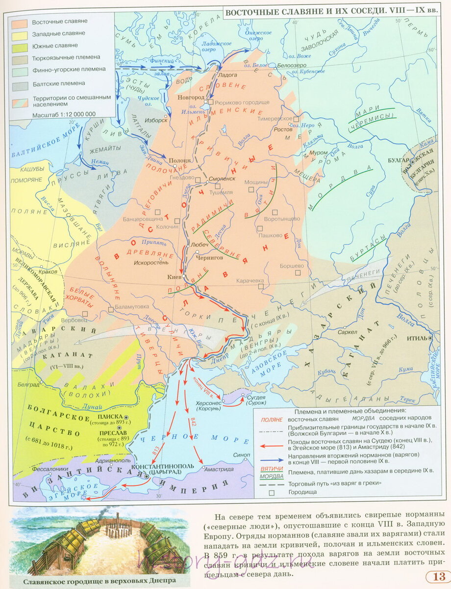 Славяне на пороге образования государства. 