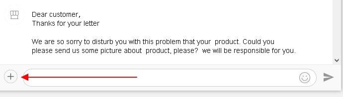 Вот тут вы жмете, чтобы приложить фото. Выбираете фото на ПК. Но ничего не происходит... 