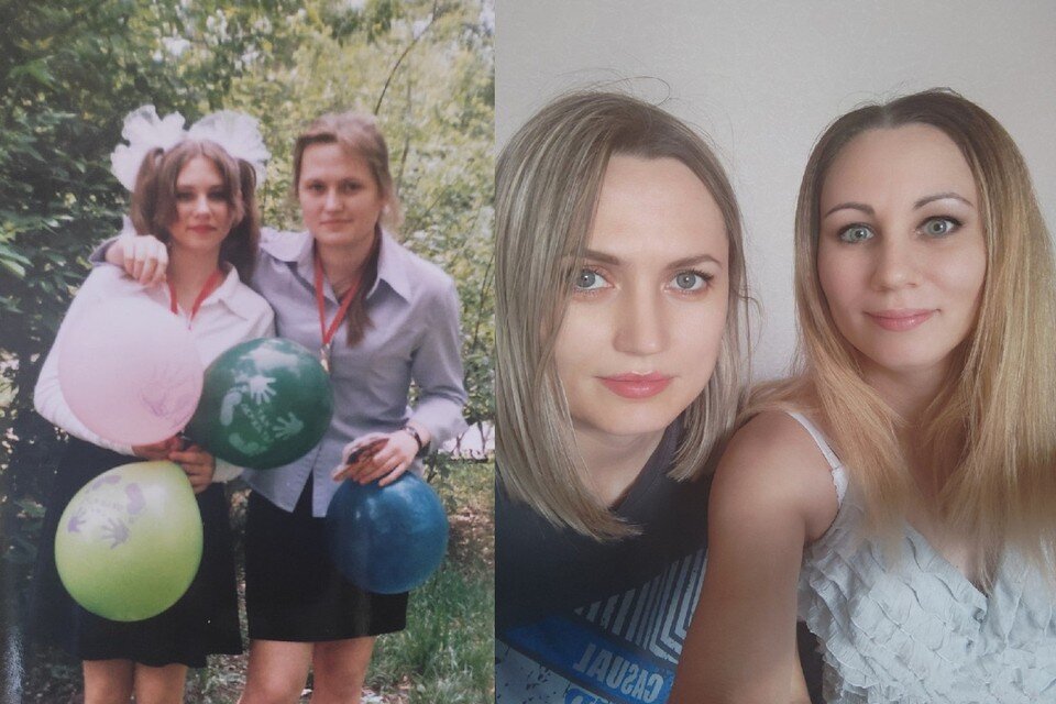     Жительница Новосибирска искала школьную подругу 10 лет. Фото: Предоставлено Аленой Золотухиной
