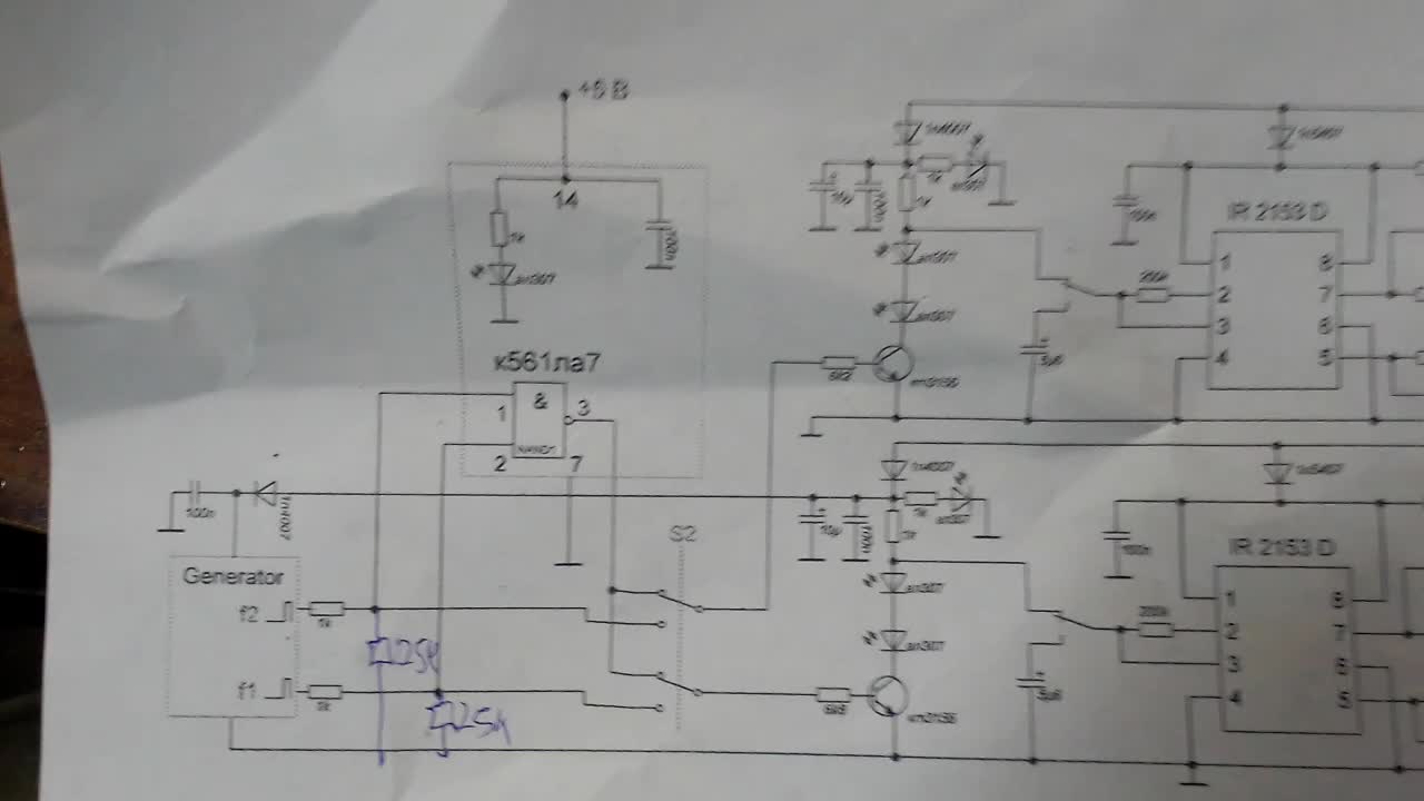 Схема SGTC трансформатора Тесла