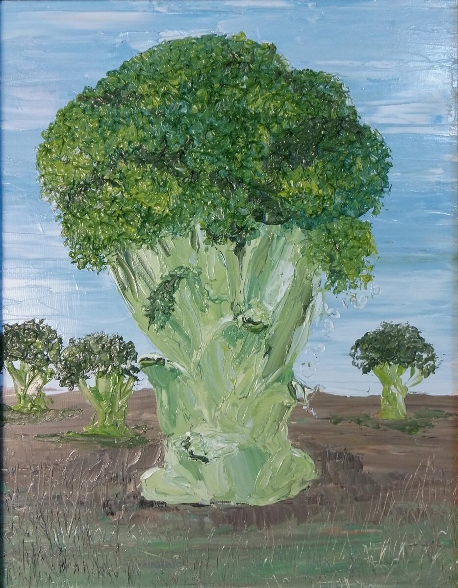 "Greengrocery" Коллекция картин мастихиновой живописи Садыкова ...