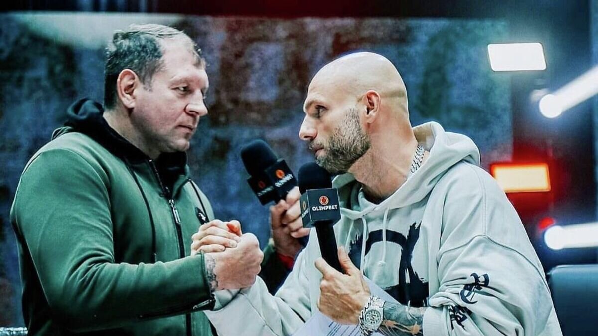    Александр Емельяненко и Анатолий Сульянов© Cоцсети основателя Hardcore Fighting