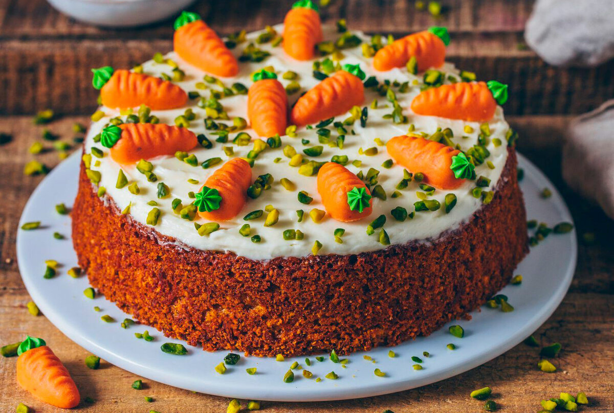 Морковный кейк