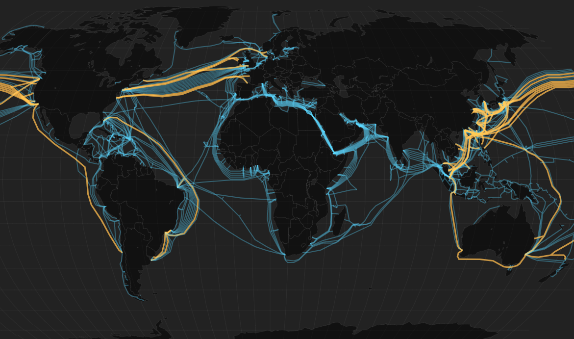Кабели интернета в мире. Карта подводных кабелей интернета. Кабеля интернета под океаном карта. Карта интернет кабелей в мире. Карта мирового интернета.