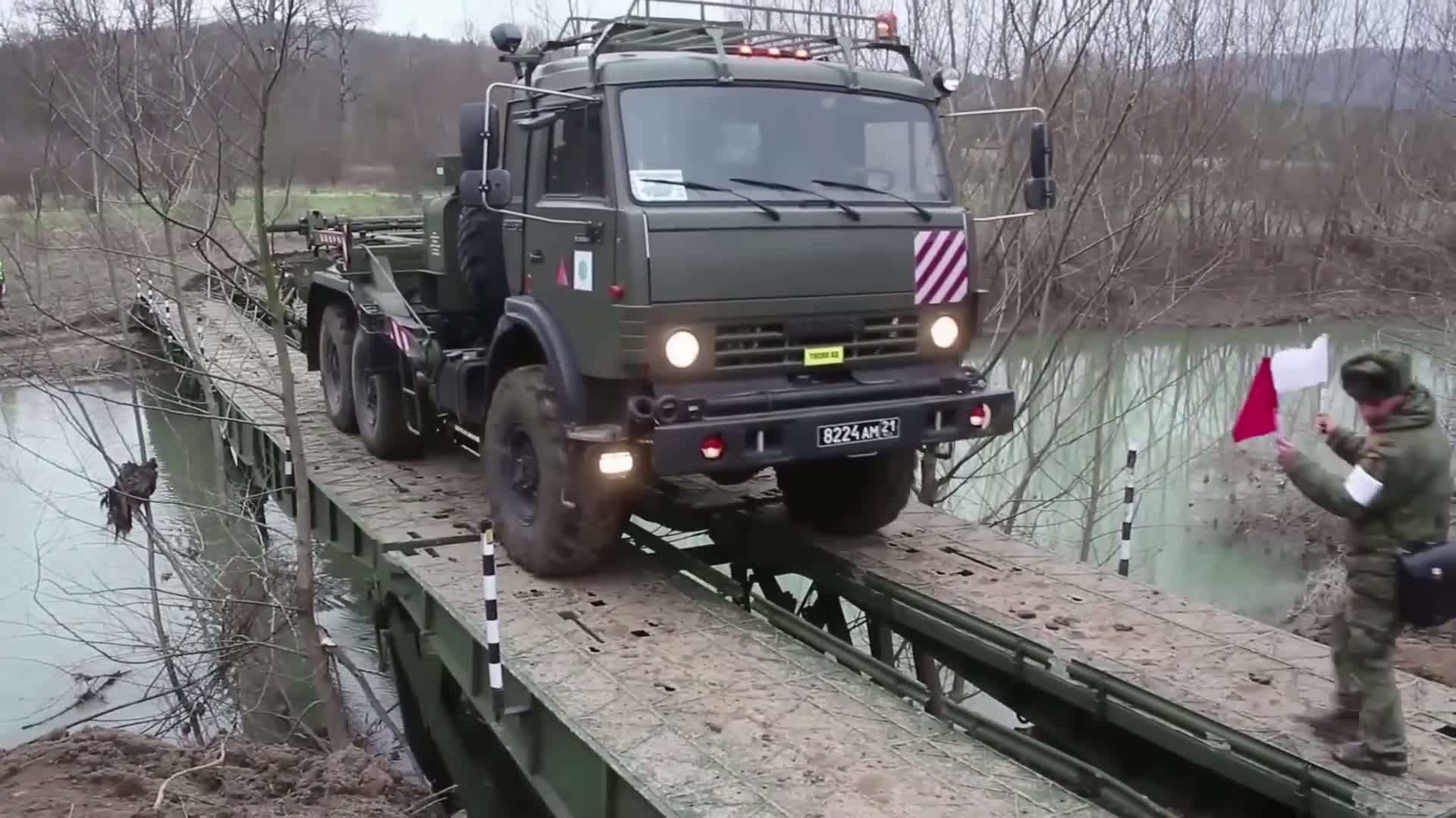 Инженерные войска и их спецтехника в действии