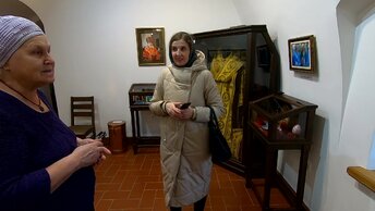 Музей под Покровским монастырем в Хотьково, где похоронена Марфа Затворница, которая 30 лет провела в затворе