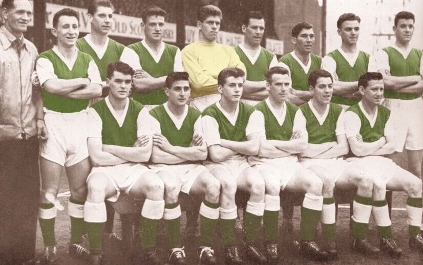 Состав Хиберниана во время выступлений в первом розыгрыше Кубка Чемпионов