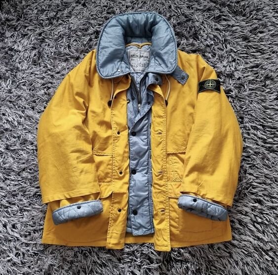 Stone Island Raso Gommato Cruiser Jacket , A/W 1986/87 