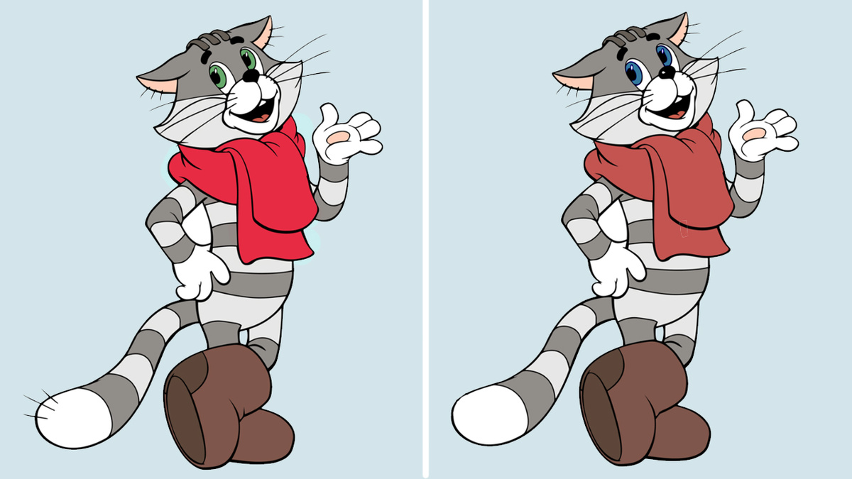 Герой мультфильма 