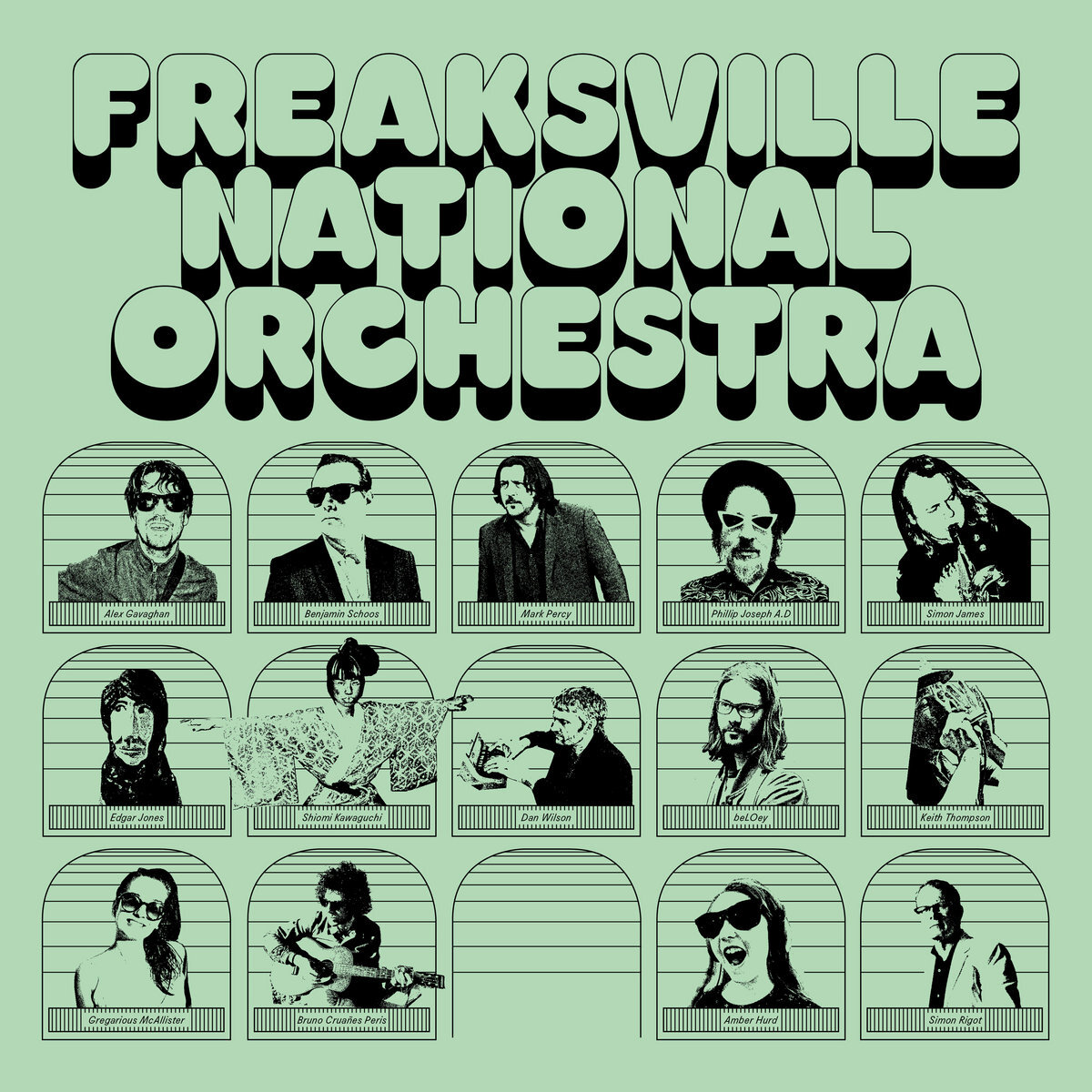 Freaksville National Orchestra - Freaksville National Orchestra (Freaksville Records, 2023)