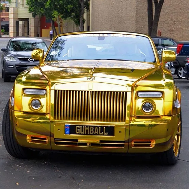 Rolls Royce Phantom Gold