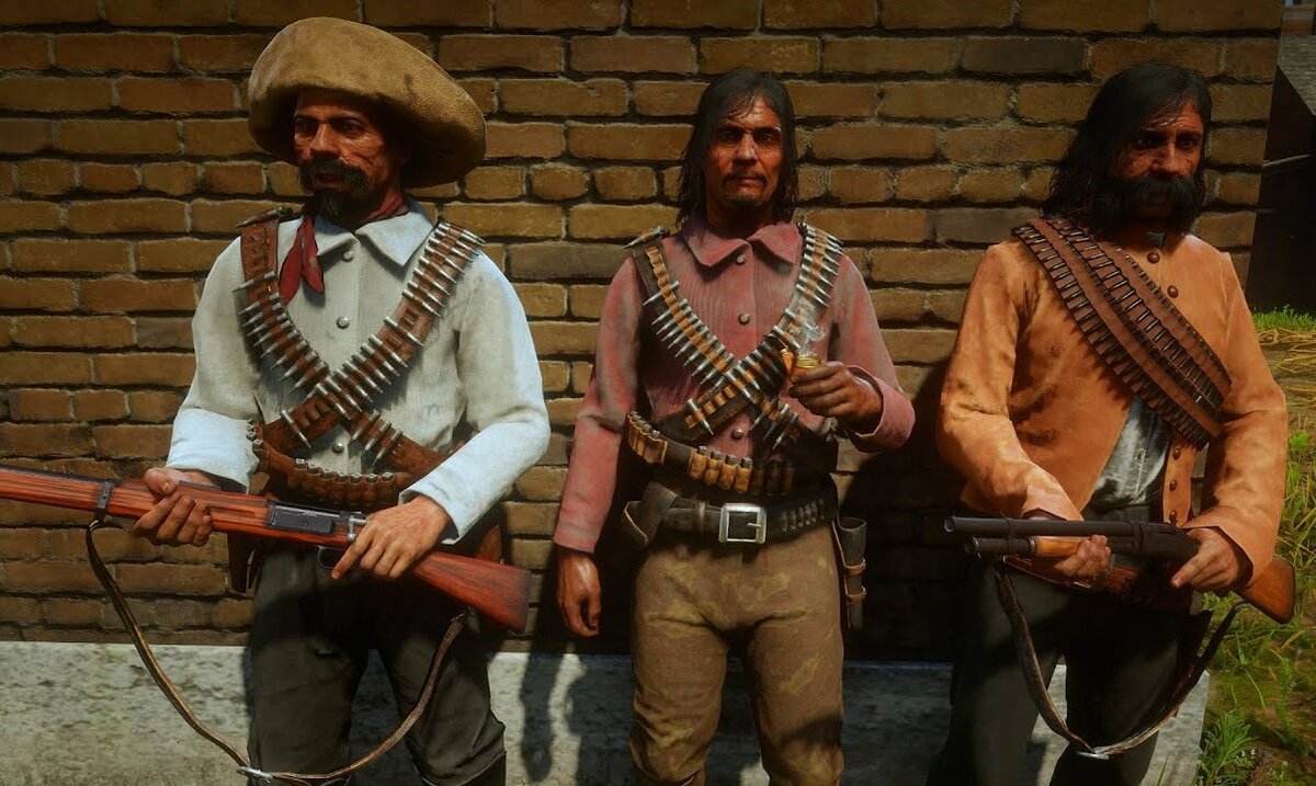 Бандиты "Дель Лобос" собственной персоной.