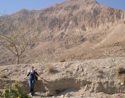 Автор поста покоряет пустыню в Израиле... позабыв о головном уборе, ай-ай