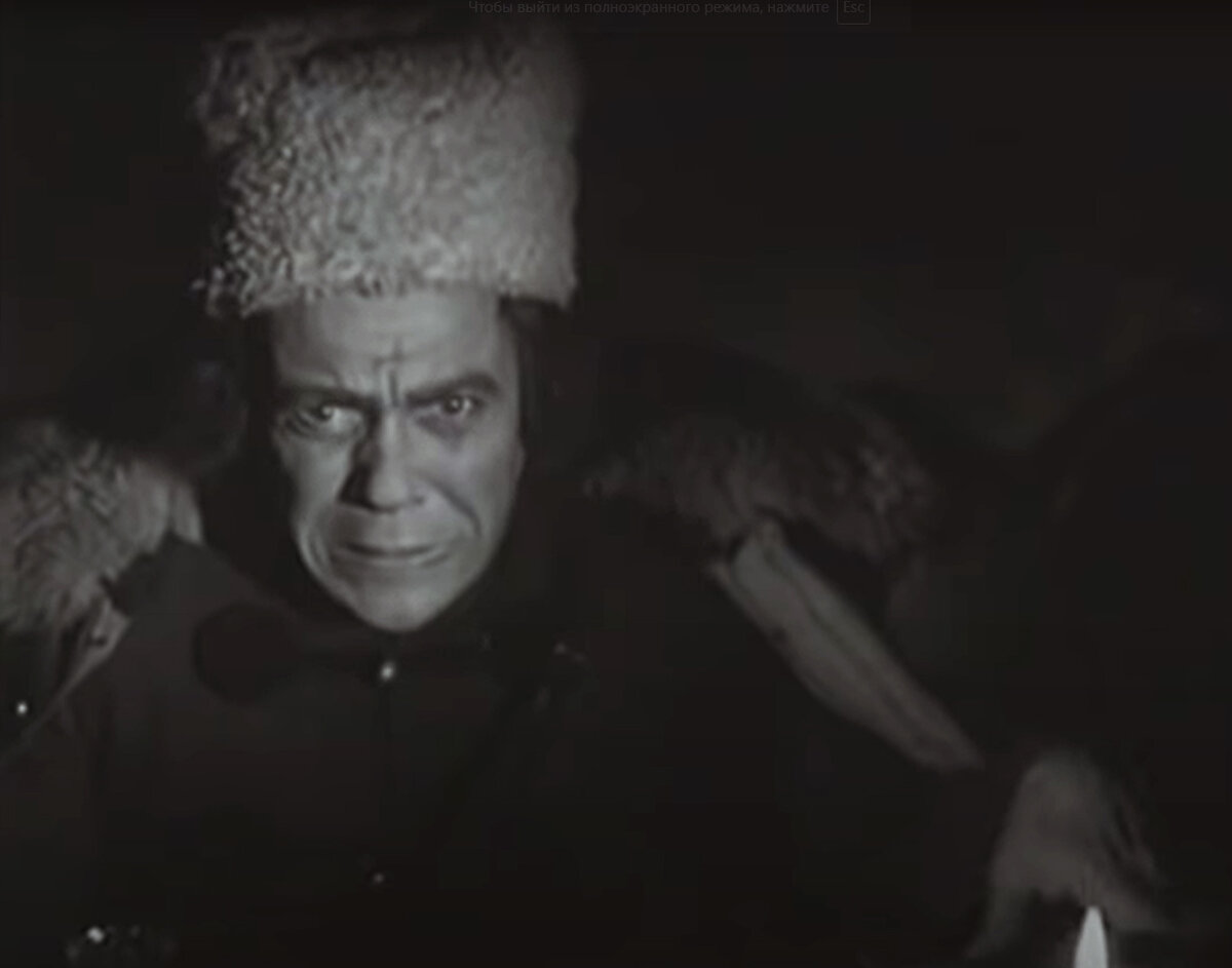 Кадр из фильма «Александр Пархоменко» СССР 1942 г. Неподражаемый Борис Чирков в образе Нестора Ивановича.